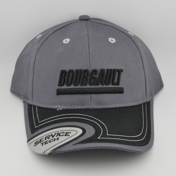 Bourgault Other - Bourgault Hat OSFM Grey Excellent Service Tech Embroidered Adjustable Cap